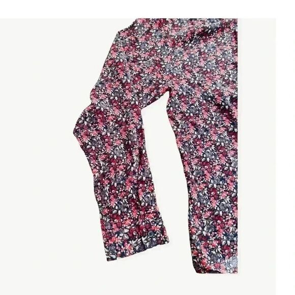 Treasure and Bond Womens Boho  Bohemian Gypsf Festival Floral Top SZ XL - Picture 4 of 5